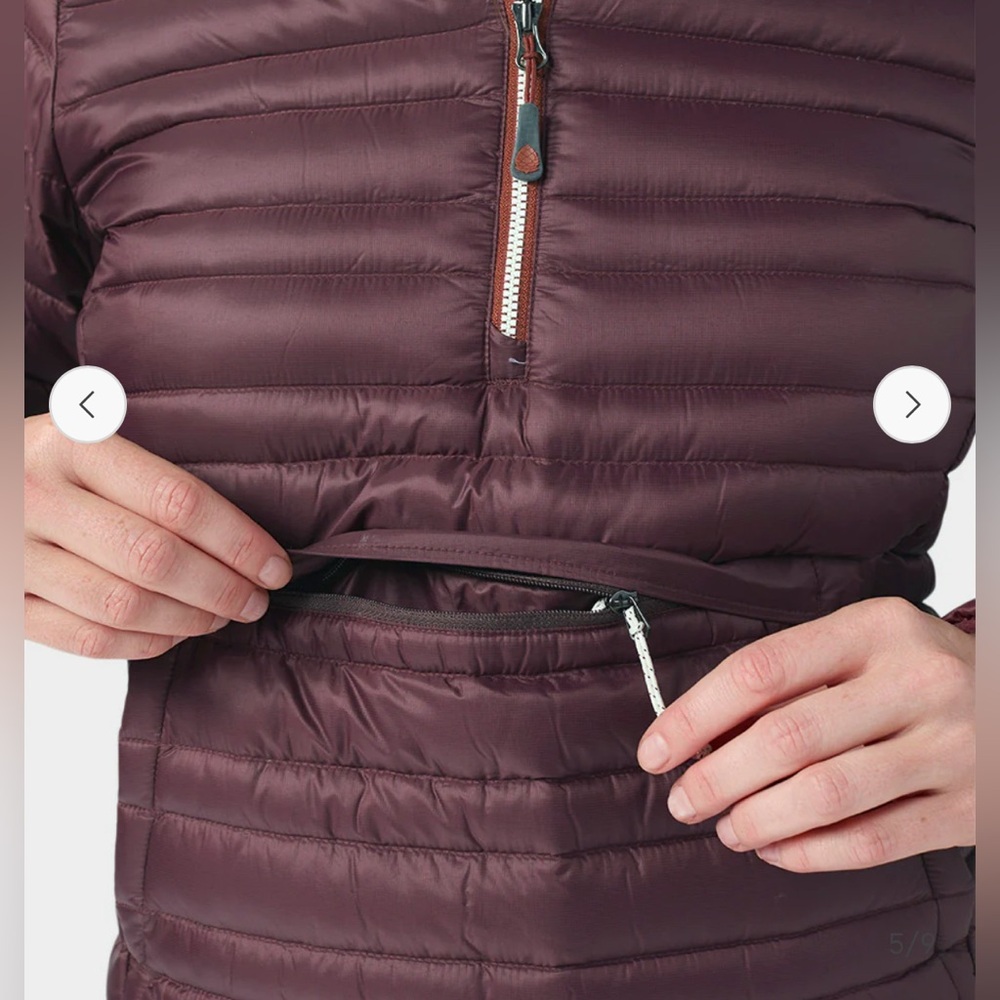 Women's Pinion Down Pullover New - Picture 5 of 17